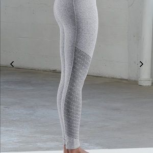Fabletics high waisted perforated 7/8 leggings